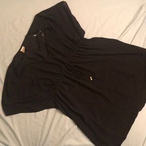 Black Merona tunic blouse